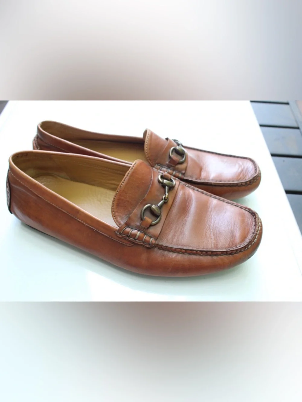 Cole Haan men’s horse bit loafers